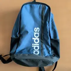 adidas 青 ナイロン リュック