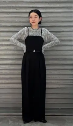 レース シアー トップス 黒 白 リバーシブル