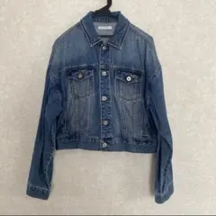 【BROWNY STANDARD】ショート デニムジャケット　Gジャン　Fサイズ