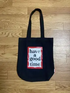 have a good time ロゴ　トートバッグ　ハブアグッドタイム
