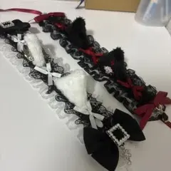 おすわりぬい服 グレー×ツイード たれ耳うさぎ ちびぐるみ【R06