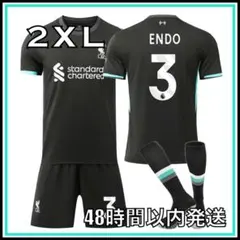 2XLサイズ 24-25年 リバプール 遠藤航 ユニフォーム レプリカ