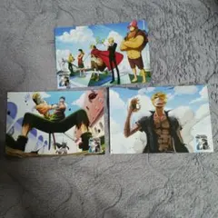 ワンピース 麦わらストア ポストカード ゾロ サンジ