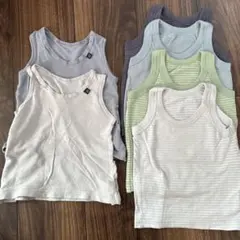 西松屋　ノースリーブ肌着　80 6枚セット
