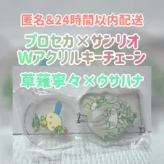 【新品・未開封】プロセカ×サンリオ 草薙寧々 ウサハナ Wアクリルキーチェーン