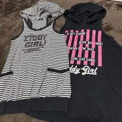 ZIDDY タンクトップ 2点セット 130 140 ダンス 通学 遊び着