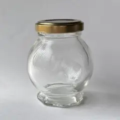 丸ビン100ml 12個蓋付き/ハーバリウム・アロマキャンドル・ジャム瓶