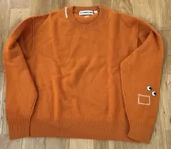 UNIQLO × ANYA HINDMARCH　オレンジニット　サイズL