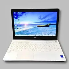 爆速SSD480&メモリ16G✨i7☆爽やか白PC♪カメラ！第7世代！Win11