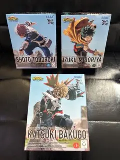 3体セット　僕のヒーローアカデミア　XrossLink フィギュア