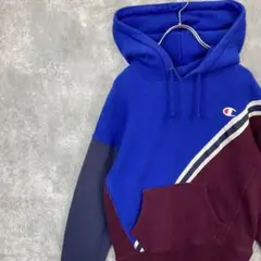 チャンピオン リバースウィーブ 刺繍ロゴ 裏起毛 パーカー フーディー フード