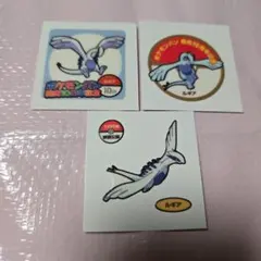 ポケモンパン デコキャラシール ⭐ルギア 3枚セット②