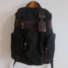 TUMI 69383HKOリュック バックパック ブラック×ブラウンのサムネイル