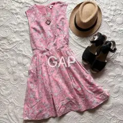 GAP 花柄ノースリーブワンピース