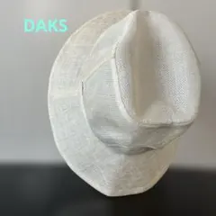DAKS　麻　帽子　レディース
