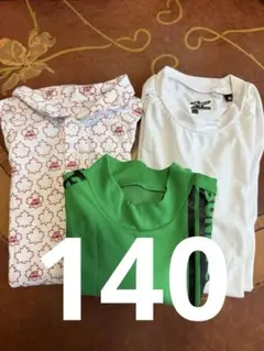 Jack Bunny!! ポロシャツ&インナー140 3枚セット