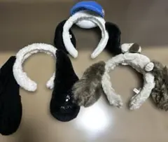 ユニバーサルスタジオ　スヌーピーカチューシャ 3個セット