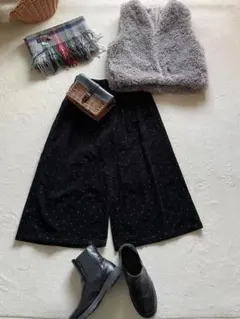 studio CLIP スタディオクリップ ドットコーデュロイパンツ