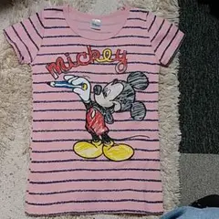 女児ミッキーTシャツ