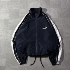OLD PUMA nylon jacket ドローコード　短丈　 y2k