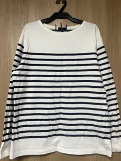 ITEMS URBAN RESEARCH ボーダー長袖シャツ M