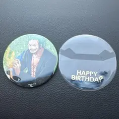 バースデー缶バッジ＆カバーセット　ロロノア・ゾロ ワンピース　2019