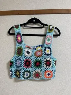 かぎ針編み ベスト