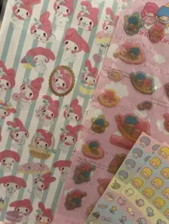 リトルツインスターズ 、マイメロシールセット