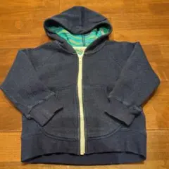 ☆人気商品☆　BEAMS フード付きパーカー 100cm ネイビー