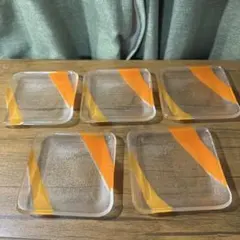 HOYA ガラス皿 5枚セットのサムネイル