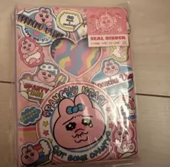 シールバインダー　おぱんちゅうさぎ ピンク　シール帳　サンスター文具