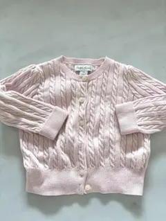 ラルフローレン　ピンクカーディガン