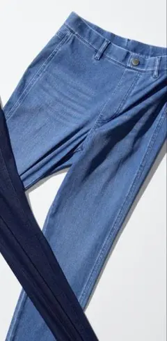 UNIQLO ウルトラストレッチデニムレギンスパンツ 3XL 65 Blue