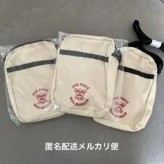 【匿名配送】ONE PIECE ミニショルダーバッグ 3個セット　モスバーガー