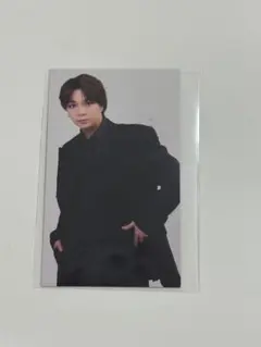 M!LK 黒スーツ衣装トレカ 塩﨑太智