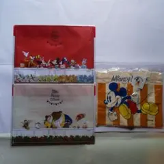 ディズニーキャラクターデザインティーマット2枚＋ミッキートートバッグ
