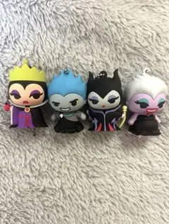 ディズニー悪役キャラクター キンホルダーセット