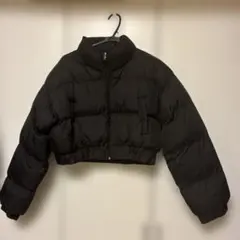 5月末まで　部屋で試着のみ　ショートダウンジャケット 韓国風 可愛い 冬アウター