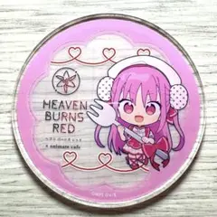 ヘブンバーンズレッド　「濃」　缶バッジ　２個セット　出前館　ヘブバン　非売品 ヘブンバーンズレッド 「濃」 缶バッジ 出前館 ヘブバン 非売品 國見