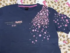 キスマーク、POPEYE 桜プリント Tシャツ ネイビーサイズOのサムネイル