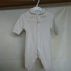 familiarベビーグロー　パイル地長袖ロンパース