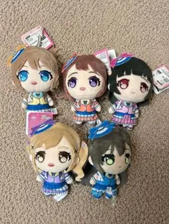 先行販売 Poppin'Party ぷちっしゅ ぬいぐるみ 全5種 バンドリ - メルカリ