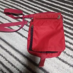 Samsonite 赤 ショルダーバッグ