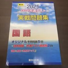 駿台 2025 大学入試共通テスト 実戦問題集 国語