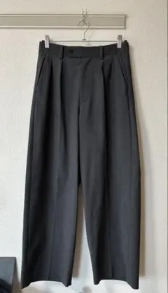 【LIDNM】 MERINO WOOL BAGGY SLACKSのサムネイル