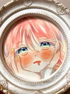 オリジナル手描きイラスト　原画　「とろとろ」のサムネイル