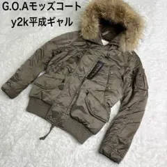 G.O.Ａ モッズコート ファーＹ2Ｋ 平成ギャル ブラウン FREE SIZE