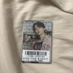 超特急 マサヒロ キラリ スクラッチ 長方形缶マグネット