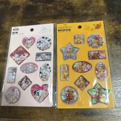 ライオンキング 101匹わんちゃん ウォーターシール セリア ディズニーシール