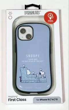 iface MagSynq【iphone15/14/13】　スヌーピー／ブルー